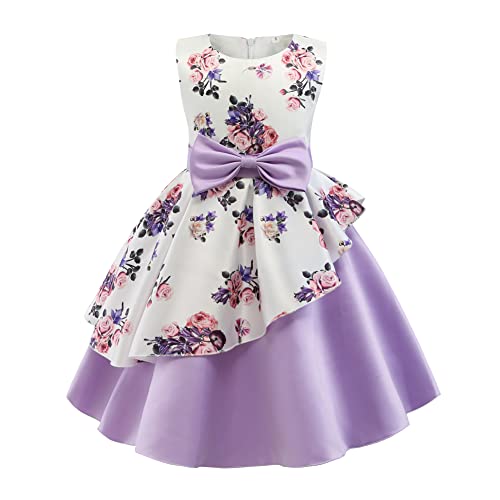 COMISARA 2-9T Girls Flower Dresses Pageant Party Easter Gown Dresses