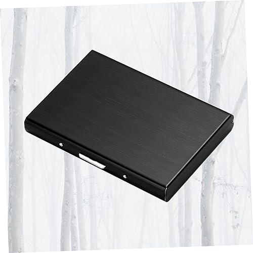 Titanium Material Business Card Case Credit Carrier for Men Sleek Business Holder Name Case2