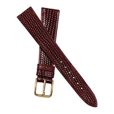 Dcasmo group Correa Reloj de Piel Legitima Grano Lagarto para Hombre Cover