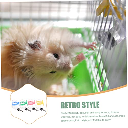 POPETPOP 8 Pçs Bebedouro Para Hamster Alimentadores De Esquilo Acessórios Para Gaiola De Chinchila B