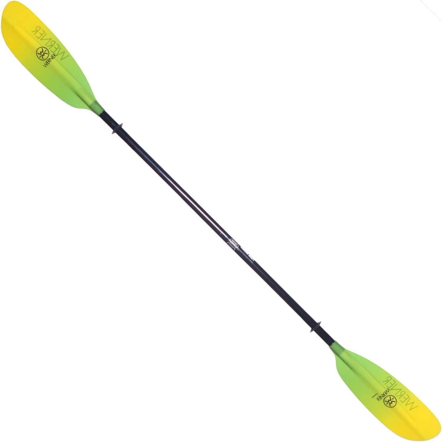 Werner Camano 4-Piece Fiberglass Straight Shaft Kayak Paddle