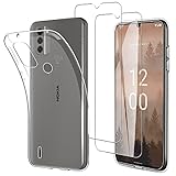 HD Film temperato per Nokia C31 , pellicola proteggi schermo in vetro temperato ultra sottile e ad alta trasparenza, offre una sensazione piacevole e una precisione tattile con la massima chiarezza dello schermo