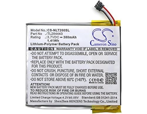 Cameron Sino Li-Polymer 3.70V 380mAh / 1.41Wh Battery Compatible with Nest TL284443, Fits Nest Learning Thermo2nd Generation,Learning Thermostat 3rd Generation,T3007ES,T3008USstat,A0013