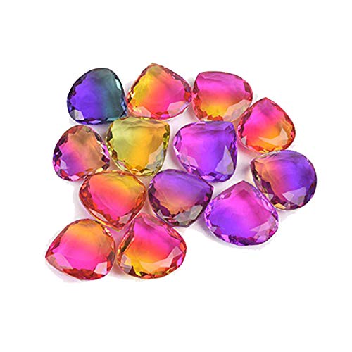GEMHUB Brazilian Approx. 200 Ct./ 4 Pcs Pear Cut Multi Color Ametrine Loose Gemstone Beads Lot