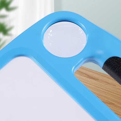 Lámpara de lectura LED recargable con lupas de aumento para libros 6