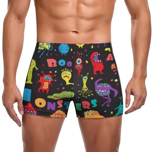 Boxer de bain homme coloré anti irritation avec maintien ergonomique