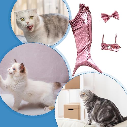 Disfraz de gato con cuello halter regulable y diadema suave 5