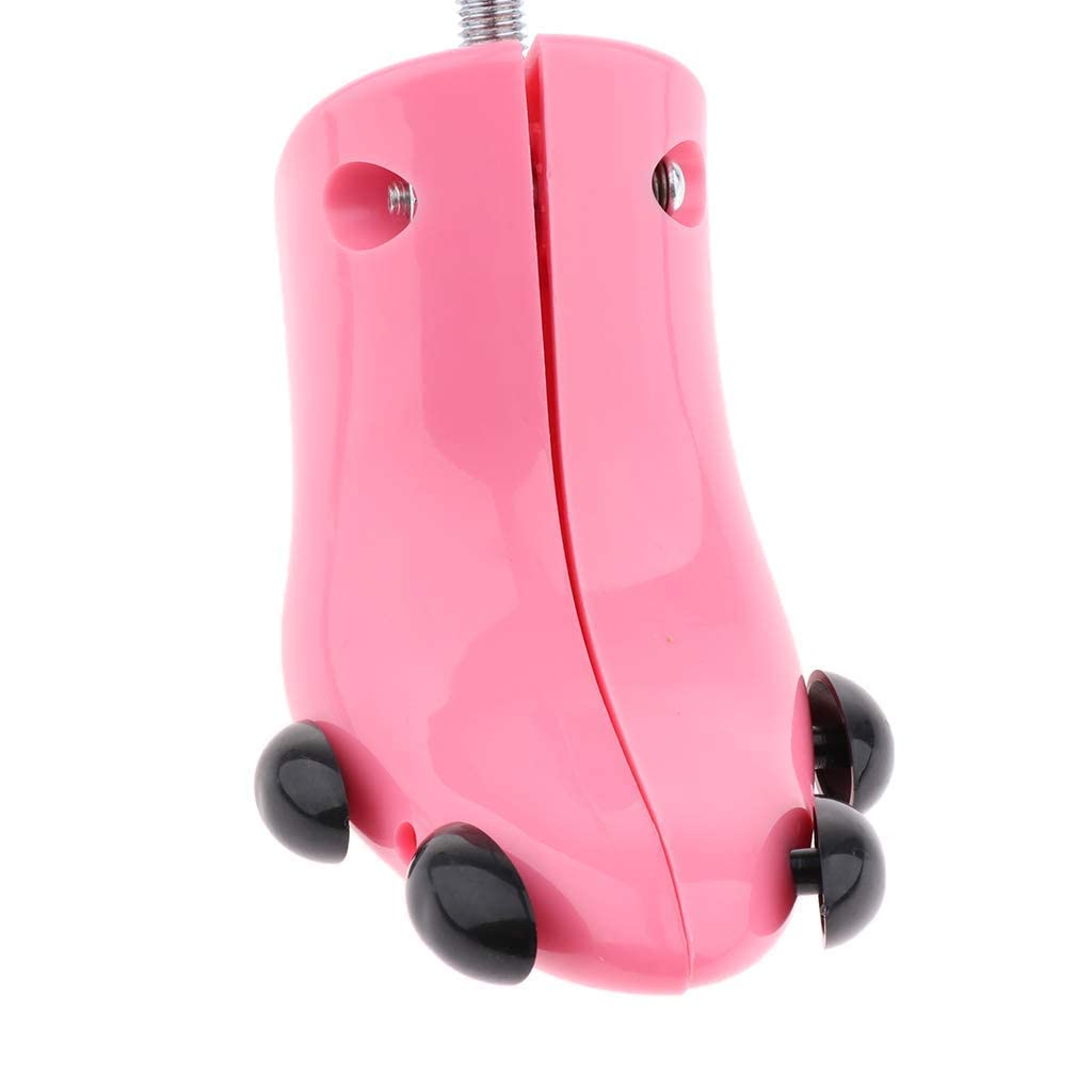 Molde de botas, camilla de zapatos de plástico, camilla de zapatos para mujer y hombre, expansor ajustable para pies anchos, rosa, como se describe (rosa talla única)