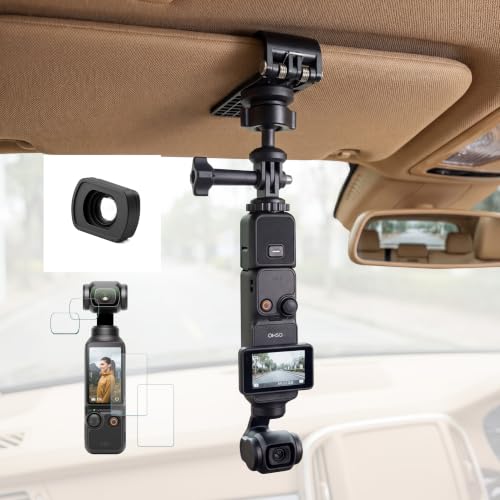 Image of DJI Osmo Pocket 3 Enhanced Car Mount Bundle, Vlogging Camera with 1'' CMOS