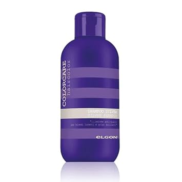 ELGON unwanted yellow light and gray hair shampoo COLORCARE SILVER, 300 ml Paraben Free