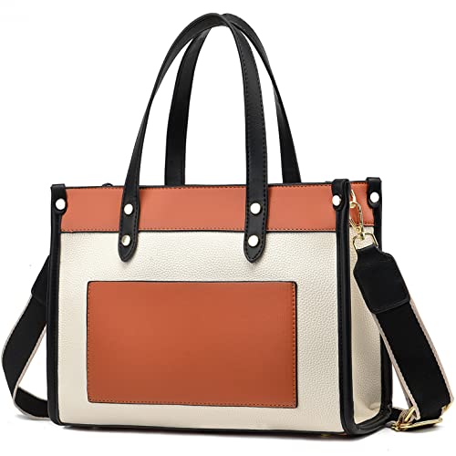 CROJUYI Tote Bag for Women Satchel Purse and Handbags Ladies Shoulder Totes Bag Crossbody Bags