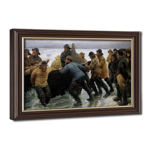 Impression sur toile Ancher 20x30 cm pour habiller un mur de bureau vide