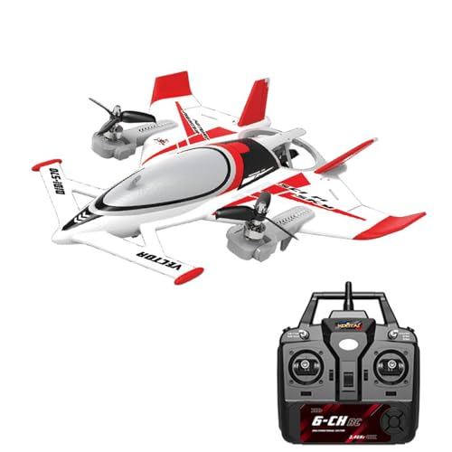 WANZRXX RC Airplane for Adult VTOL Brushless Remote Control Plane 3D & 6G Fixed-Wing Glider 2.4GHz...