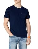  Levi\'s SS Set-in Sunset Pocket Camiseta, Azul (Saturated Indiigo 0014), Large para Hombre