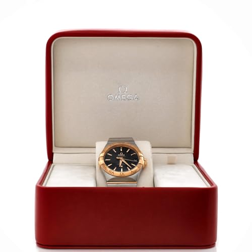 Pre-Loved Constellation Co-Axial Chronometer Automatic Watch Stainless Steel with Rose Gold 38, Metallic2