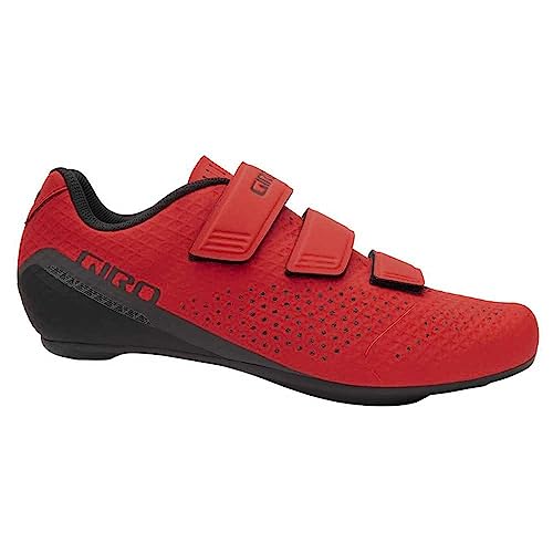 Giro Stylus Men's Road Cycling Shoe, Bright Red, US 14.5 / EU 49