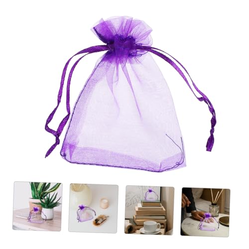 100 bolsas saquetas secas lavanda para almacenamiento miniatura 5