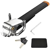 Top 10 Best Steering Wheels With Airbags Reviews & Comparison 18 TECKELE Steering Wheel Lock Airbag Lock Anti-Theft Heavy Duty Car Lock Car Device Car Security Theft Prevention Compatible for Vehicle Truck Van SUV(Without Alarm Device)