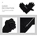 HANABASS 1pair Windproof Touchscreen Gloves for Men Women Fingerless Fishing Cycling Outdoor Gloves for Cold Weather Ergonomic Non- Design for Comfort Safety Outdoor Activities