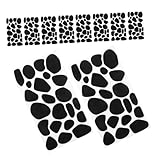 Photo Gallery holibanna 10 fogli adesivi pois irregolari neri con motivo stickers autoadesivi per decorazioni fai da te materiale resistente e facile applicazione Photo Gallery holibanna 10 fogli adesivi pois irregolari neri con motivo stickers autoadesivi per decorazioni fai da te materiale resistente e facile applicazione