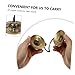 2 Sets Yoga Meditation Ringing The Bell Small Finger Instrument Cymbals Chimes Meditation Relax Bell Cymbal Bell for Religious Ceremony Tibetan Bells Handmade Meditation Bell