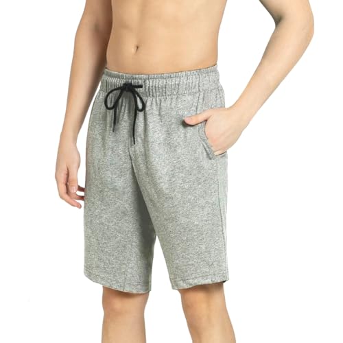 Image of West Gate Clothing Plus Size Men Cotton Knee Length Shorts | Casual and Night Wear | Pack of 3