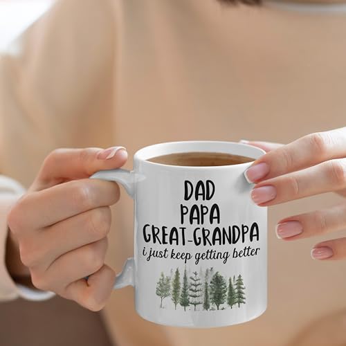 Taza de porcelana para café de 11 oz miniatura 4