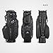 Big Max Dri Lite Hybrid Plus: Ultra-Spacious 14-Way Golf Bag, Lightweight & Water-Resistant, Hybrid Bag - Golf Push Cart Compatible (Black)