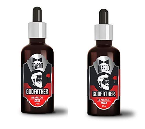10 Best Beard Growth Oil To Exhibit Your Manly Look 2 BEARDO Godfather Lite Beard and Moustache Oil