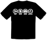  Toyota Corolla Verso Avensis RAV 4 Yaris Bad-Good-Great-Perfect Auto Fun T-Shirt -151 (L)