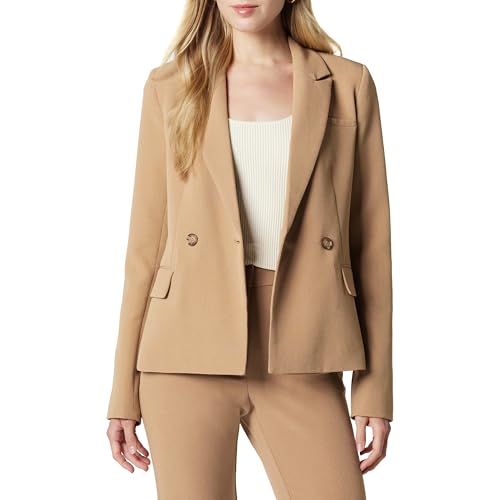The Drop Women’s Jones Classic Slim Blazer, Camel, XS
