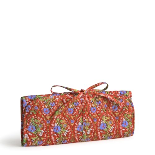 Vera Bradley Premium Cotton Hair Accessory Organizer, Garden Paisley