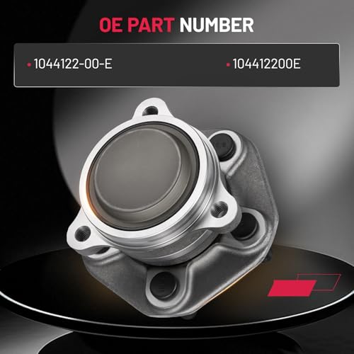 104412200E 2PCS BDFHYK Wheel Bearing and Hub Rear Compatible with Tesla 3 2017-2022 Battery EV (EV/BEV) Compatible with Tesla Y 2020-2021 Battery EV (EV/BEV) by BDFHYK - Used condition - Image 3