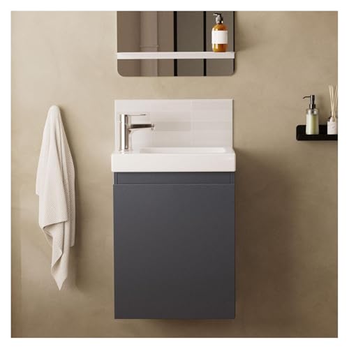 MOB-IN Meuble Lave-Mains Lisa Suspendu 41 cm