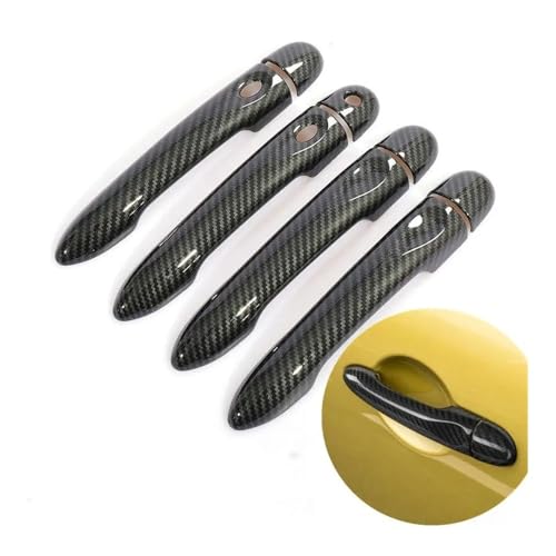 Poignée extérieure Megane 3 cache ABS carbone pour masquer les rayures