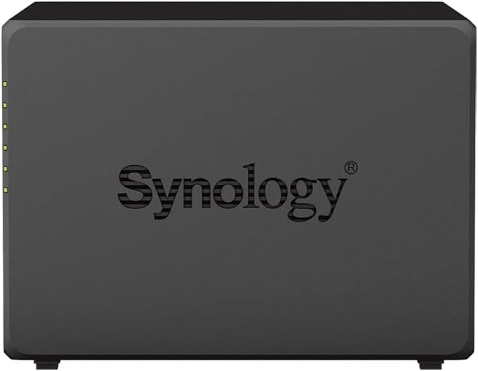 Synology DiskStation DS1522+ NAS Server with Ryzen 2.6GHz CPU, 32GB Memory, 40TB SSD Storage, 2TB M.2 NVMe SSD, 4 x 1GbE LAN Ports, DSM Operating System