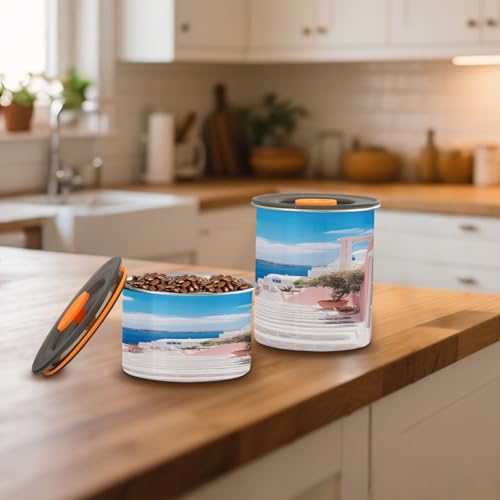 Contenedor de Café Hermético Blueangle Acero Inoxidable 900ml miniatura 6