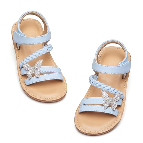 Image of GINFIVE Toddler Girls Sandals Girls Toddler Sandals Little Girls Kids Shoes