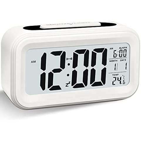 Larkumio Wecker Digital Ohne Ticken Cover