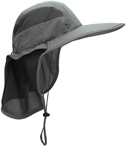Sun Hat Wide Brim Mesh Fishing Bucket 