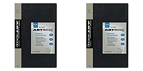 Itoya Art Portfolio 8-10 Inches Storage Display Book, 24 Sleeves for 48 Views