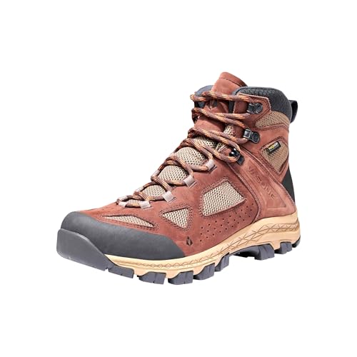 Vasque Men's Breeze Waterproof Hiking Boot, Java/Tan, 11.5 Medium