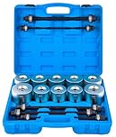 DHA 27 Pcs Universal Press & Pull Sleeve Kit, Bearing Separator Puller and Press Tool Set, Car Suspension Bush Removal Tool Kit, Bushing Press Insertion Tool Kit