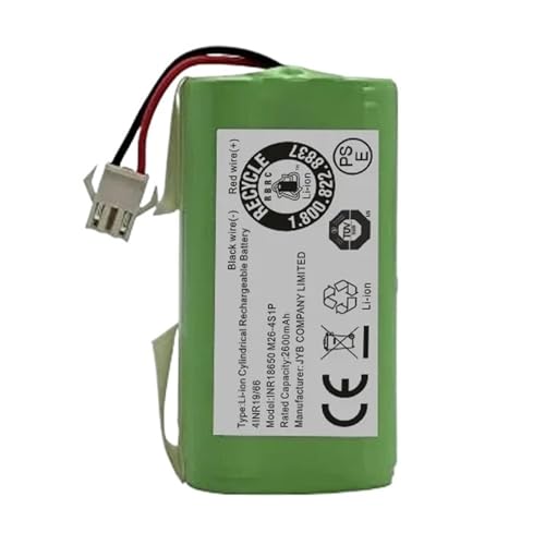 Batería De Repuesto De 14,4 V Y 2600 MAh, Compatible Con Conga, 990, 1090, Tesvor X500, Ecovacs Deebot, N79, N79S, DN622, Eufy, RoboVac 11, 11S Y RoboVac 30.(2600mAh)