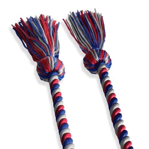 Image of Endea Graduation Single Honor Cord Three-Color (Royal Blue /Red /Silver)