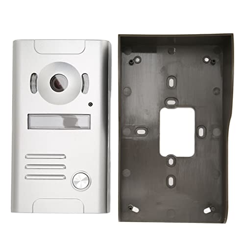Sistema de Videoportero, Videollamada, Intercomunicador de Voz, Timbre de un Botón, Sistema de Videoportero, con Función de Cámara E Intercomunicador, Timbre para Apartamento en Casa