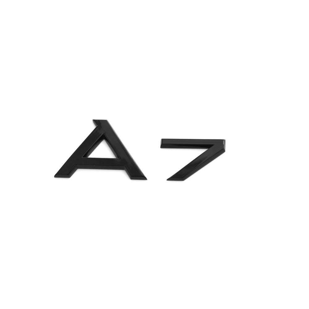 Audi 4K8071803 Logo A7 Black Tuning Exclusive Black Edition Emblem