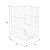 SSWBasics White Wire Dump Bin - 18" X 18" X 30"