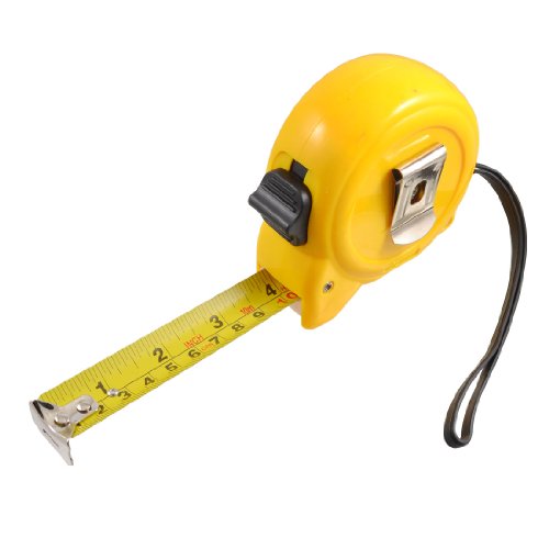 Aexit Self Retractable Tools & Home Improvement English Metric Ruler Tape Length Measuring Tool 33Ft Tape Measures 10 Meters