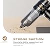 KITBEZN Aspirabriciole Senza Fili, 26KPA Aspirapolvere per Auto Portatile, 4 in 1 Mini Aspirapolvere Potente, Aspirapolvere Portatile per Auto, Divano, Animale Domestico, Cucina